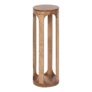 Adjustable White Marble Top Iron Pedestal Bag Clips Traditional Design Storage Functions Living Room Use Wholesale India | - Product Image 2