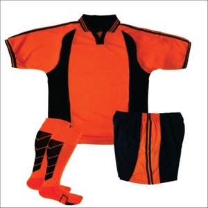 ชุดยูนิฟอร์มฟุตบอลผู้ใหญ่ขายส่งปี 2026 ผ้าโพลีเอสเตอร์ 100% ระบายอากาศได้ดี แห้งเร็ว ยืดหยุ่น คอวี เสื้อเจอร์ซีย์แขนสั้นสำหรับฤดูหนาว พิมพ์ลาย - Product Image 5