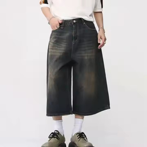 Shorts en jean pour hommes de qualité supérieure, respirants, personnalisés, design sur mesure de haute qualité - Product Image 1