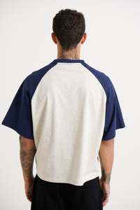 เสื้อยืดผู้ชายทรงบ็อกซี่ แขนสั้น พิมพ์ลายโลโก้ตามสั่ง คุณภาพสูง 250GSM เสื้อโอเวอร์ไซส์ สไตล์ฮิปฮอป แฟชั่นสตรีท พิมพ์ลาย DTG ตามสั่ง - Product Image 4