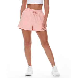 Shorts de sport pour femmes, shorts de course à taille haute, shorts sportifs avec poches, shorts de gym élastiques 2 en 1 avec poches - Product Image 2
