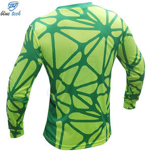 Maillot de Gardien de But de Football Imprimé en Gros, Manches Longues, Rembourré, Protection UV Personnalisée, Respirant, Services OEM - Product Image 2
