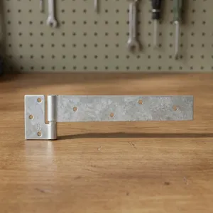 Charnière à sangle à roulement à billes en acier pour portail, charnière longue pour portail métallique ou en bois, idéale pour ferme et jardin - En promotion - Product Image 5