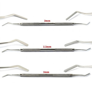Juego de 3 Espátulas Dentales Profesionales Heidemann para Mezclar, Rellenar y Colocar Composite, Instrumentos Quirúrgicos - Product Image 1