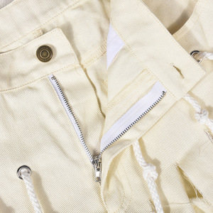 Jupes longues en coton pour femmes, prêtes à être expédiées, nouvelle collection été, style déchiré avec franges, jupes blanches de créateur pour femmes 2026 - Product Image 6