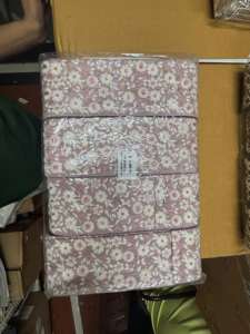 Tissu en dentelle 100 % coton brodé floral avec détails de sequins, dentelle grise en filet pour robes de mariée, garnitures pour chaussures et sacs - Product Image 4