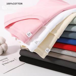 T-shirts unisexes culturels à manches courtes en coton peigné 180g, col rond, broderie personnalisée avec logo, prix usine Chine-Bangladesh. - Product Image 1