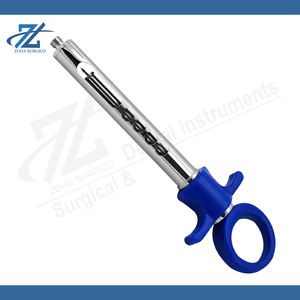 กระบอกฉีดยาดูดเสมหะทางทันตกรรมสแตนเลสขนาด 1.8 มล. แบบใช้แรงดันมือ พร้อมท่อความปลอดภัย ดีไซน์ดูดเสมหะอัตโนมัติ ด้ามจับตามหลักสรีรศาสตร์ - Product Image 6