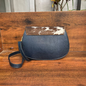 กระเป๋าสะพายคาดลำตัวหนังวัวสำหรับผู้หญิงกระเป๋าสะพายไหล่หนังแท้จากแบรนด์ดีไซเนอร์ใหม่ - Product Image 5