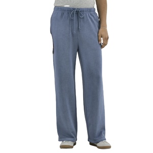 Pantalon cargo pour homme, couleur turquoise, taille élastique, fermeture à boutons, plusieurs poches, style décontracté, tissu en coton mi-lourd, idéal pour le printemps - Product Image 1
