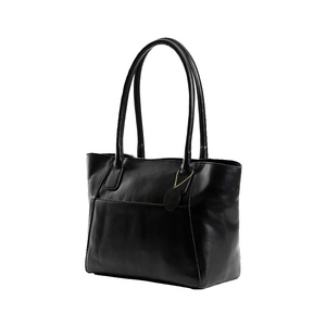 Bolso de Mano de Cuero Genuino de Primera Calidad, Bolso Tote de Gran Capacidad para Mujer, Bolso de Hombro Elegante y Duradero con Logotipo Personalizado - Product Image 1