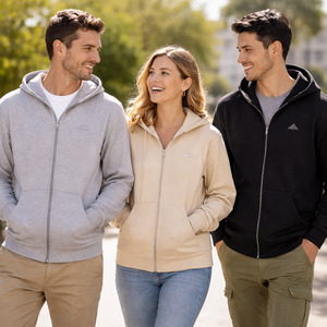 Wholesale Custom <b>Zip</b> <b>Up</b> Hoodie Manufacturer for Bulk Orders - OEM Options Available - Product Image 6