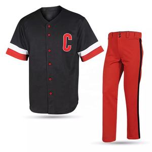 Uniforme de béisbol para hombre, uniforme de poliéster personalizado, con tu propio diseño - Product Image 2