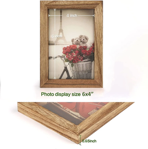 Marcos de Fotos Verticales de Madera de Mango de Alta Calidad, Personalizables, Ecológicos, Modernos, Lavables, para Instalar en la Pared, Hechos a Mano - Product Image 5