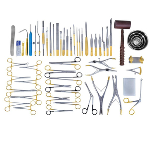 Ensemble d'instruments chirurgicaux pour la chirurgie plastique et reconstructive, kit d'instruments de chirurgie plastique durable, outils en acier résistant - Product Image 1