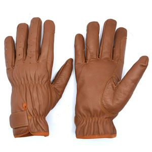 Comfortable and Lightweight Waterproof Windproof Polo Gloves with Adjustable <b>Wrist</b> <b>Strap</b> for Horse Riding and Equestrian Sports - Product Image 1