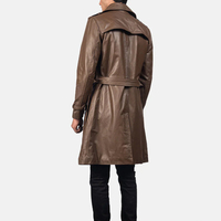 Samroz Sports Herren Winddichter Echtleder-Mantel Übergröße Hochwertige Winter-Mode Motorradjacke Anpassbare Farbe