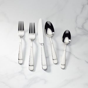 Ensemble de couverts en métal de qualité supérieure, fourchette, cuillère, couteau, résistant à la corrosion, pour une utilisation longue durée dans les hôtels et restaurants - Product Image 2