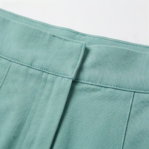 Minifalda Plisada para Mujer, Color Sólido, Cintura Regular Cómoda, Tejido de Tela, Estilo para Todas las Temporadas - Product Image 4