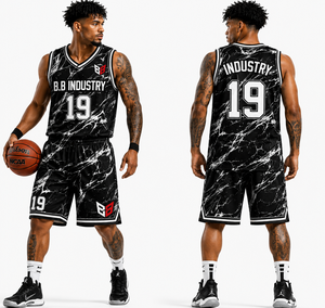 Ensemble de maillots de basketball unisexe vert éclair, commande en gros, uniforme de sublimation électrique, tenue d'équipe respirante en maille à col en V - Product Image 5