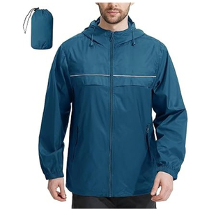 Chaqueta Cortavientos Personalizada para Hombre, Chaqueta Varsity Informal de Moda al por Mayor, Ropa Ligera Resistente al Viento para Hombre - Product Image 5