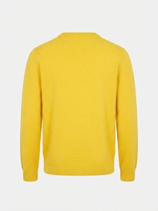 เสื้อสเวตเตอร์คอวีทรงคลาสสิกสำหรับผู้ชาย แขนยาว สวมใส่สบาย เหมาะสำหรับฤดูหนาว ขายส่งจากผู้ผลิตเสื้อผ้า - Product Image 4