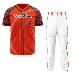Ensemble uniforme de baseball vert et noir pour homme avec numéro 23, col en V, manches courtes, jersey et pantalon en polyester anti-humidité - Product Image 3
