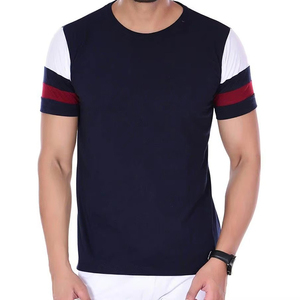 T-shirts pour hommes en coton 100% de haute qualité, personnalisés, nouveau style tendance, grandes tailles, faible MOQ - Product Image 1