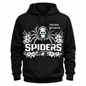 Sudadera con capucha Spiders Hoodie Chromes, de moda, 400 g/m², algodón, con diseño 3D en relieve, Sudadera con capucha 1.1, Sudaderas con capucha 1 1 - Product Image 3