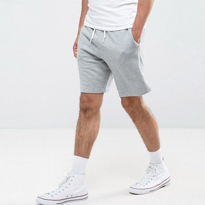 2026 Wholesale 100% Polyester Canvas 220g Custom Embroidery Design Solid Casual High Quality Knitted Men's Shorts - Product Image 6