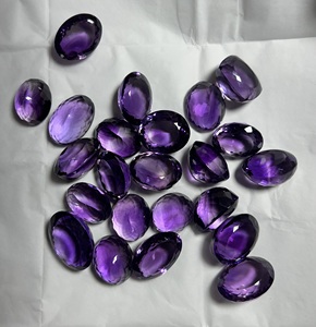 Améthyste naturelle de qualité AAA, formes variées, tailles personnalisables (10-30 mm), pierres précieuses en vrac pour la fabrication de bijoux - Product Image 2