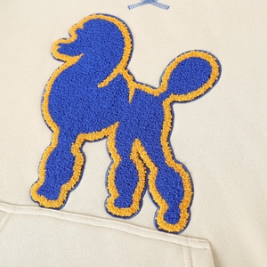 เสื้อสเวตเชิ้ตคอกลม Sigma Gamma Rho Poodle Chenille ปักลายตัวอักษรกรีกแบบกำหนดเองสำหรับผู้หญิง ผ้าฟลีซ สวมใส่สบาย - Product Image 3