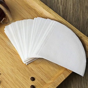 Premium V-shape disposable <b>coffee</b> <b>filter</b> paper made from 100% wood pulp, designed for smooth and consistent brewing - Product Image 6
