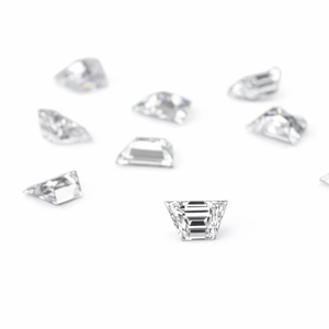 เพชร SHRAMAN 0.2 กะรัต/เม็ด คุณภาพเยี่ยม เพชรเพาะเลี้ยงในห้องปฏิบัติการ CVD HPHT สี DEF ความสะอาด VVS-VS ราคาเพชรเม็ดเดี่ยวทรงสี่เหลี่ยมคางหมู สำหรับแหวนหมั้น - Product Image 1