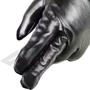 Wholesale Fashion Winter Leather <b>Gloves</b> Touch Screen Sheepskin Leather Driving <b>Gloves</b> for Men Windproof Premium Leather <b>Gloves</b> - Product Image 6