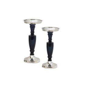 Luxury Polished Aluminium Candle Stand Modern Decorative Candle Holder for Interior Styling - Product Image 2