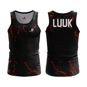 Camiseta sin mangas personalizada para hombre, transpirable, 100% algodón, con logo frontal personalizado, ecológica, de secado rápido, tejida en algodón, para gimnasio. - Product Image 1