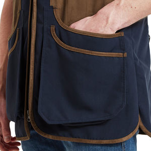 Chaleco de Caza Personalizado Ligero de Algodón y Poliéster, Transpirable, Último Diseño OEM, Chaleco para Caza de Aves - Product Image 2