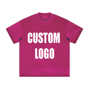 เสื้อยืดผู้ชายโอเวอร์ไซส์ฟอกสีลายกรดสไตล์วินเทจผ้าคอตตอนสี100% - Product Image 3