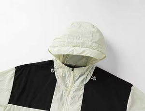 Veste coupe-vent personnalisée pour garçons, imperméable, en polyester, pour l'hiver, avec capuche, dernier design, veste coupe-vent pour homme - Product Image 3