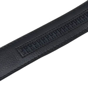 Ceinture en cuir GG avec boucle argentée, ceinture en cuir décontractée pour homme, élégante, durable, accessoire de mode, classique, à porter au quotidien, ceinture ajustable - Product Image 2