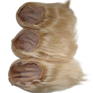 Las pelucas con frente de encaje Blended 1b 613 presentan tonos contrastantes, una transición suave, opciones de peinado flexibles y un uso diario consistente. - Product Image 5