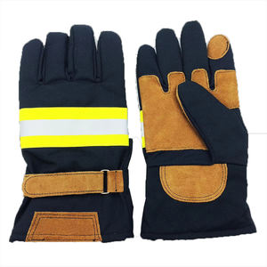 Guantes de Bombero Resistentes al Calor, Guantes de Seguridad para la Lucha Contra Incendios, Guantes de Trabajo de Rescate Ignífugos - Product Image 5