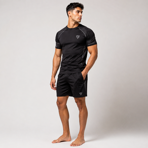 Casual and Stylish Summer <b>Set</b> Men's Outfit Featuring Two piece summer wear <b>set</b> Relaxed Fit and Lightweight Fabric for Hot Days - Product Image 1