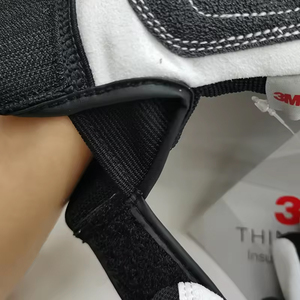 Gants de sport d'hiver pour mécaniciens, en cuir synthétique, compatibles écran tactile, pour vélo, cyclisme, travail mécanique et anti-abrasion - Product Image 6