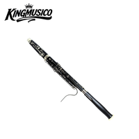 Student Bassoon C Key Maple Wood Bassoon Nickel Plated Keys Woodwind Instrument with Case