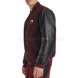 Customized Wholesale Men Letterman <b>Winter</b> <b>Jacket</b> <b>Waterproof</b> Cheap Price Men Letterman <b>Jacket</b> - Product Image 2