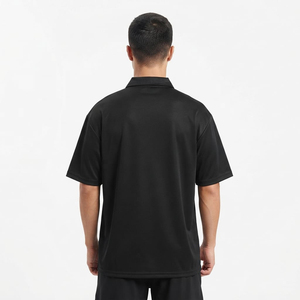 Vente en gros de t-shirts pour hommes de qualité supérieure, grandes tailles, t-shirts pour hommes en taille plus, t-shirt polo noir tendance pour hommes - Product Image 4