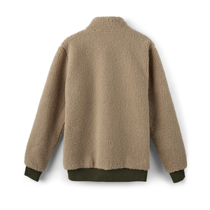 Chaquetas de lana sherpa para hombre de alta calidad con cremallera, mangas largas, ropa cálida para invierno, chaquetas de moda para exteriores para chicos. - Product Image 3