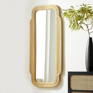 Full body webbing <b>mirror</b> decorative homeware essentials best price natural rattan floor <b>mirrors</b> - Product Image 6